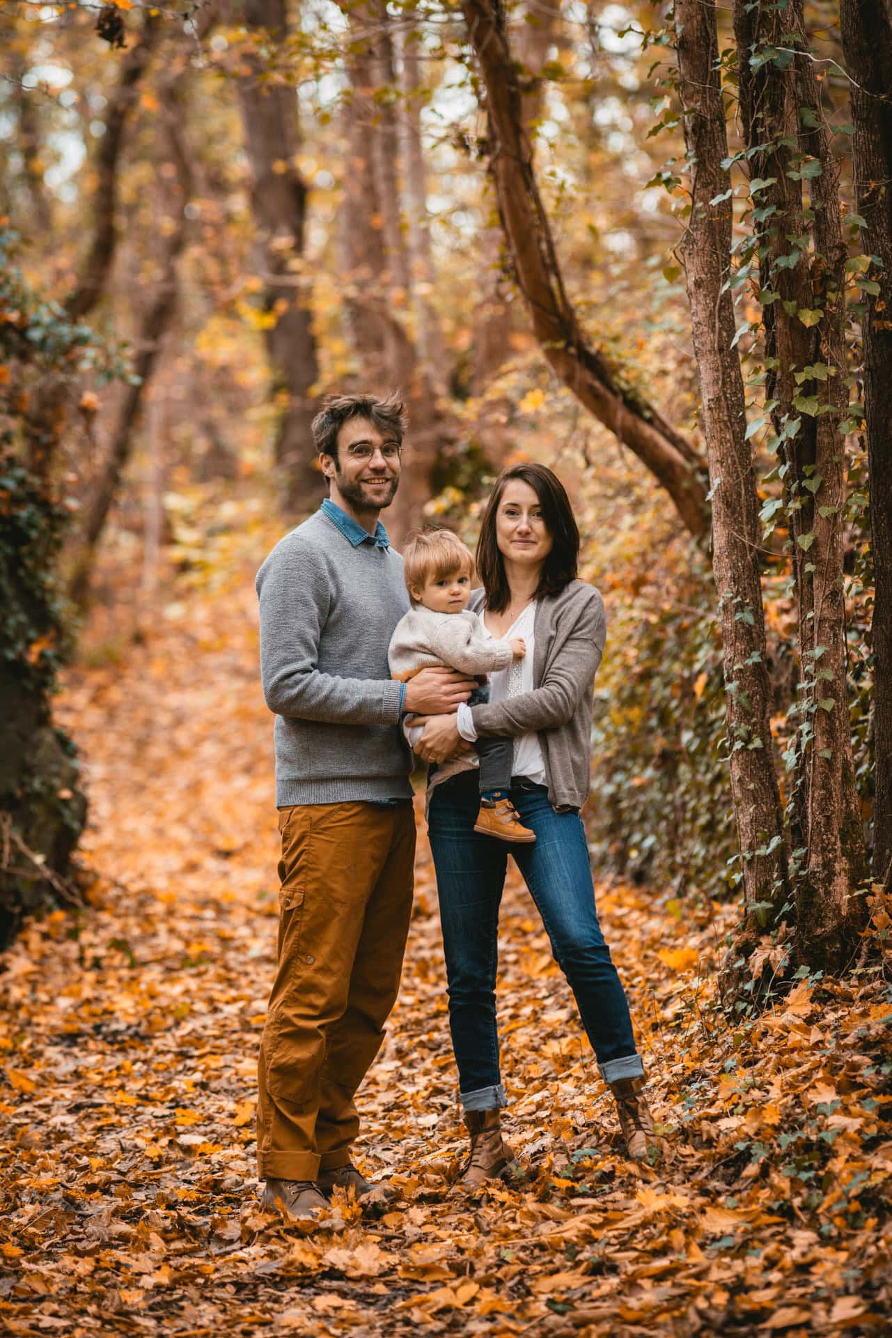 Photographe à Briançon : séance famille en altitude au coucher du soleil